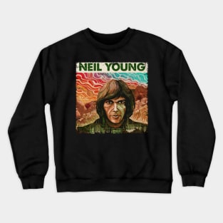 Graphic Art Young Music Crewneck Sweatshirt